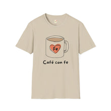 Load image into Gallery viewer, Café con fe Softstyle Tee