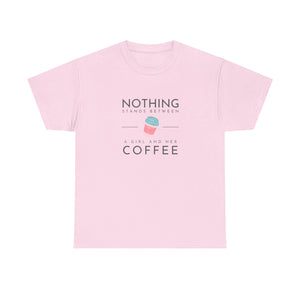 Girl & Coffee Heavy Cotton Tee
