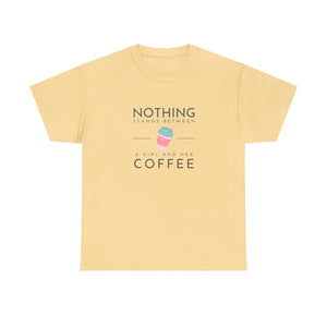 Girl & Coffee Heavy Cotton Tee