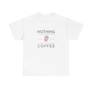 Girl & Coffee Heavy Cotton Tee