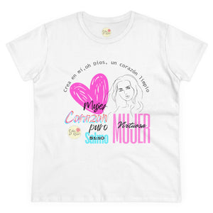 Mujer con Corazón Puro Tee