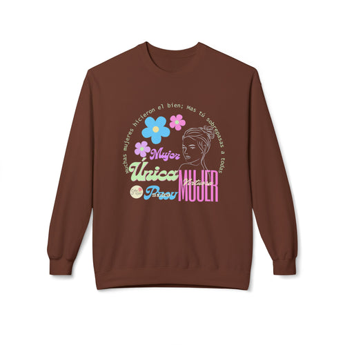 Mujer Única Sweatshirt