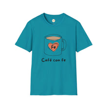 Load image into Gallery viewer, Café con fe Softstyle Tee