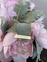 Load image into Gallery viewer, Dios lo dijo, yo lo creo. , Stainless Steel Message Chain Necklace, Inspirational Necklace