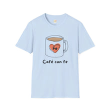 Load image into Gallery viewer, Café con fe Softstyle Tee