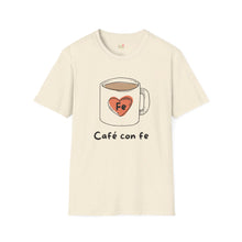 Load image into Gallery viewer, Café con fe Softstyle Tee