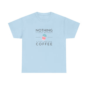 Girl & Coffee Heavy Cotton Tee