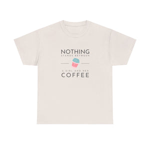 Girl & Coffee Heavy Cotton Tee