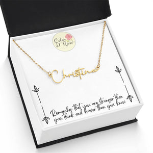 Signature Chain Necklace