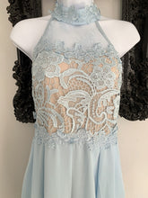 Load image into Gallery viewer, Blue Lace Jumpsuit