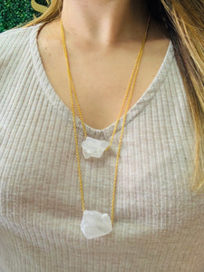 Rock on You Stone Summer Necklace