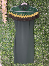 Load image into Gallery viewer, Green Hunter Midi Dress