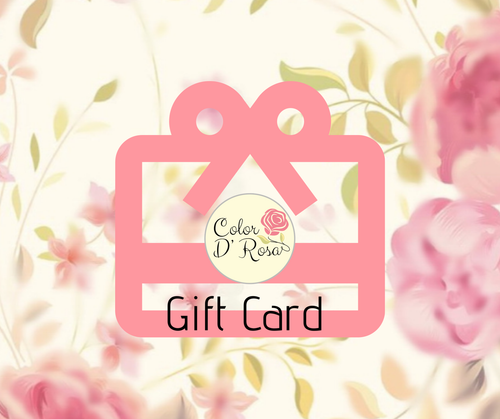 Color D' Rosa Gift Card