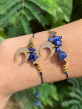 Load image into Gallery viewer, Blue Moon Charm Bracelet