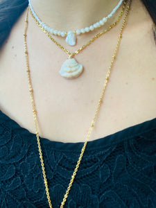 Perlas de Mar Chain Necklace