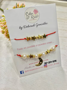 Sky & Pearls Bracelets Set