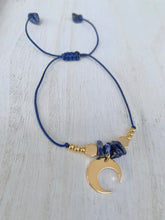 Load image into Gallery viewer, Blue Moon Charm Bracelet