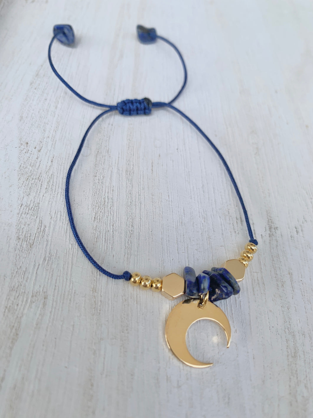 Blue Moon Charm Bracelet