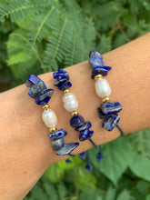 Load image into Gallery viewer, Blue Moon Pearl Bracelet